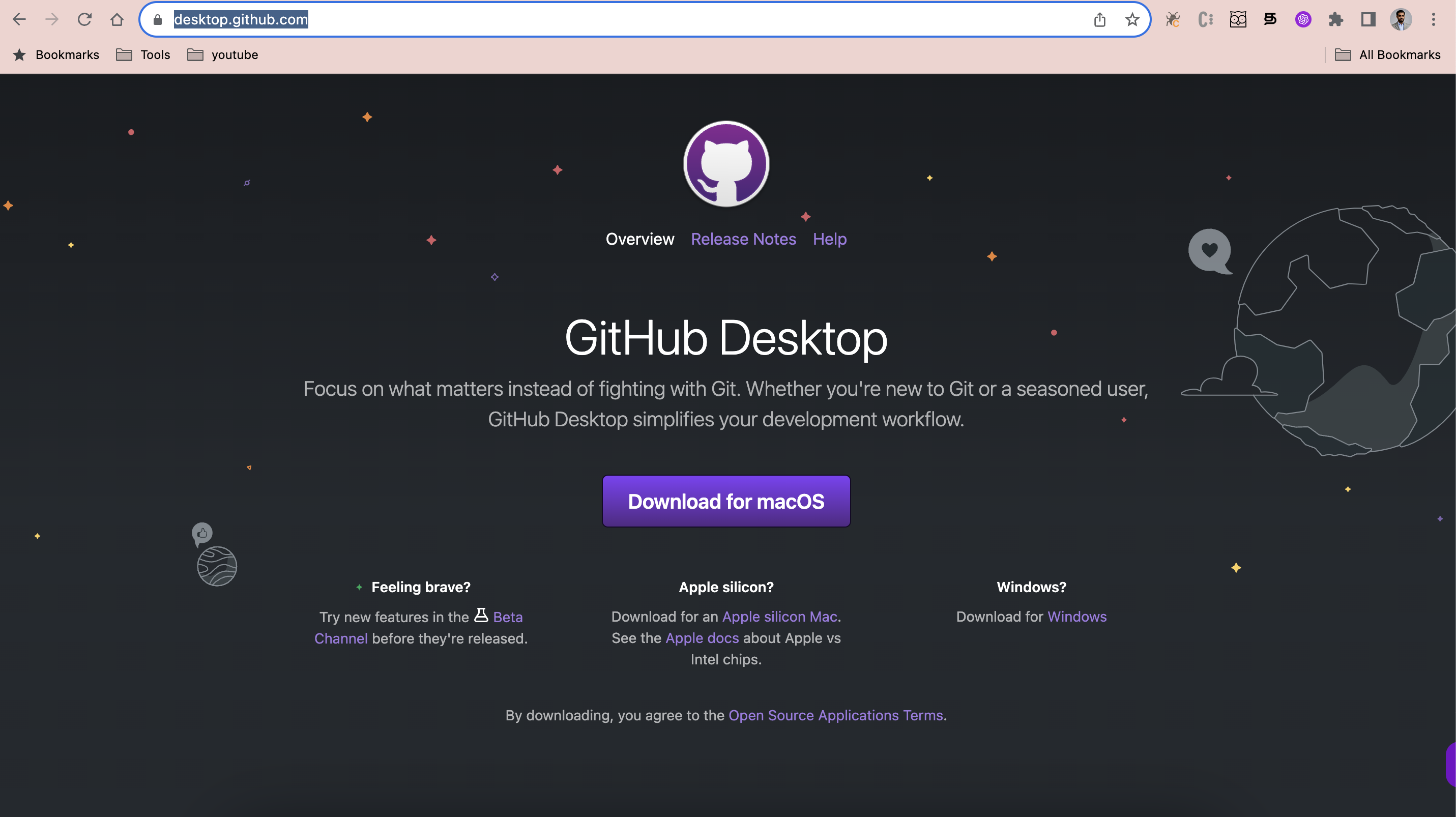 git Desktop macOS
